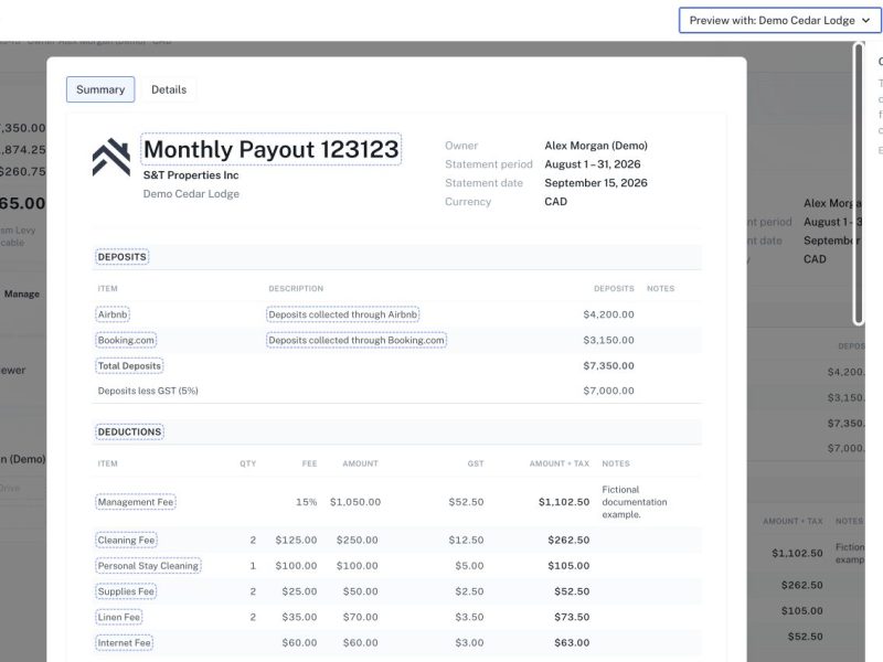 Template Studio combines the wording outline, document preview and version controls.